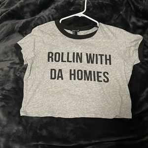 NWT Clueless-inspired crop top